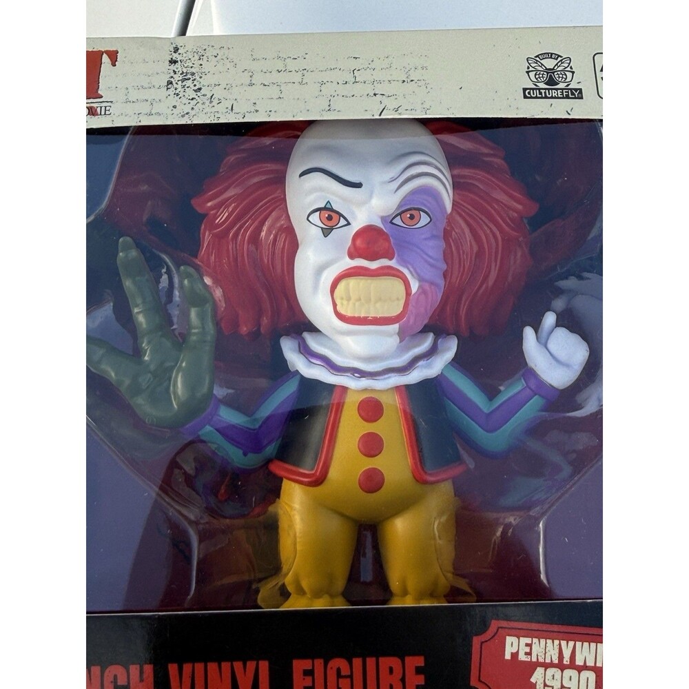 *FREE SHIP* 4.5" 1990 PENNYWISE IT Vinyl Figure Tim Curry CultureFly Horror Icon